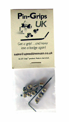 Pin Grips - Packet of 10 (UK)