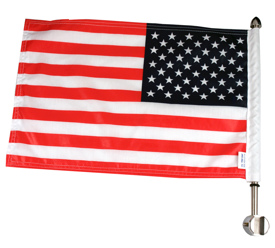 Square Sissy Bar Flag Mount