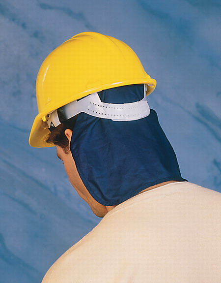 Miracool Deluxe Hard Hat Pads with neck shade